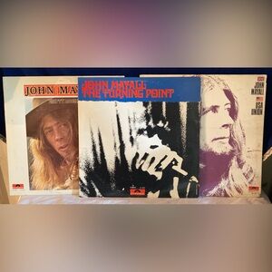 3 John Mayall Vinyl Record Collection